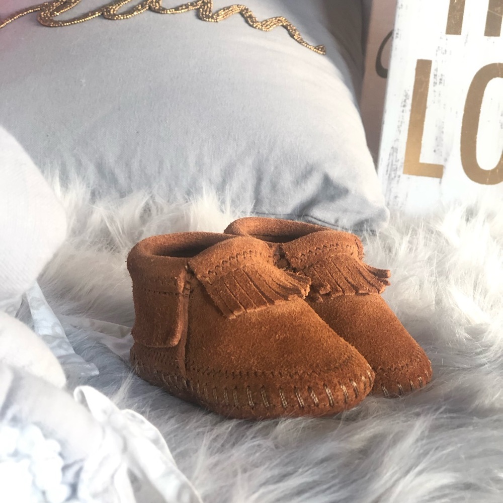 Infant Brown Moccasins